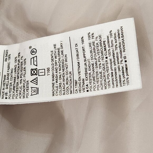 Old Navy Womens Winter Coat Dusty Pink Size Medium - Picture 7 of 9